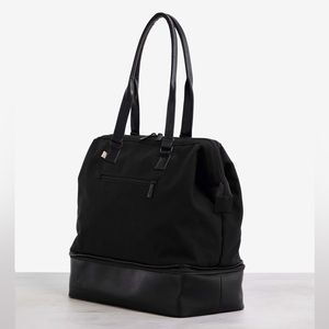 The BEIS Convertible Mini Weekender in Black
